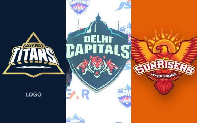 Gujarat, Delhi and Hyderabad logos