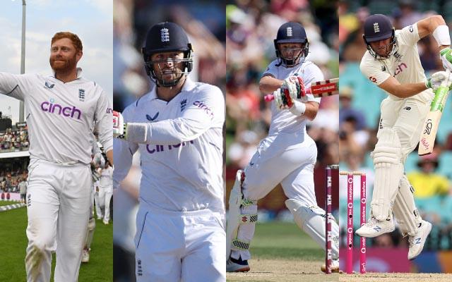 Jonny Bairstow, Ben Foakes, Oliver Pope and Jos Buttler