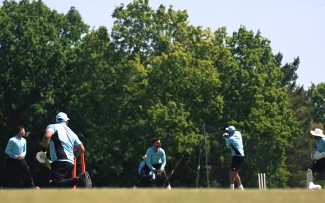 Team India Practicing.
