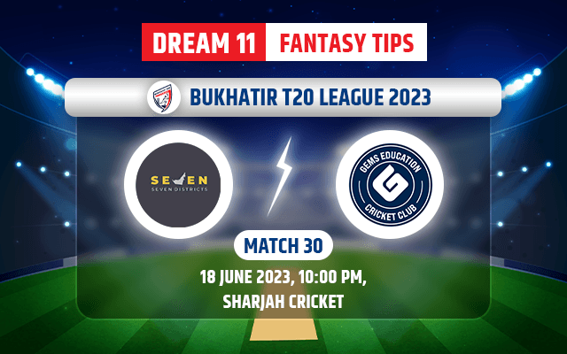 Seven Districts vs Gems Education CC Dream11 Team Today
