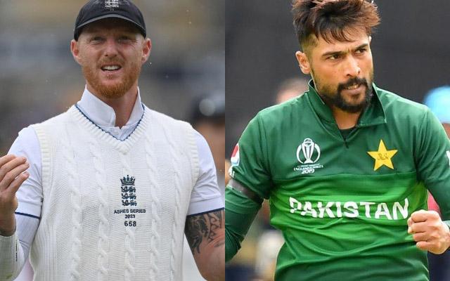 Ben Stokes and Mohammad Amir