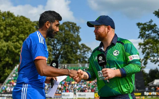 Jasprit Bumrah and Paul Stirling