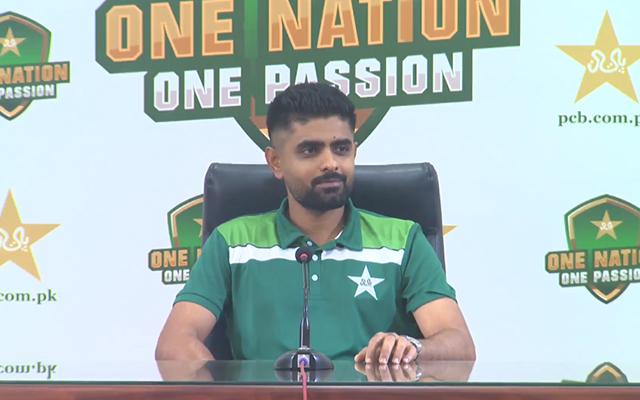 Babar Azam in Press Conference.