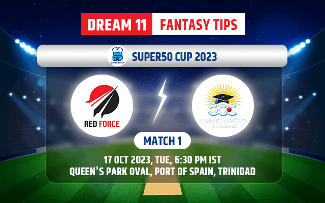Trinidad and Tobago vs Combined Campuses and Colleges Dream11 Team Today