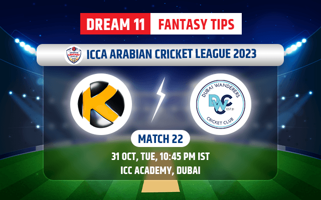 Karwan CC vs Dubai Wanderers Dream11 Team Today