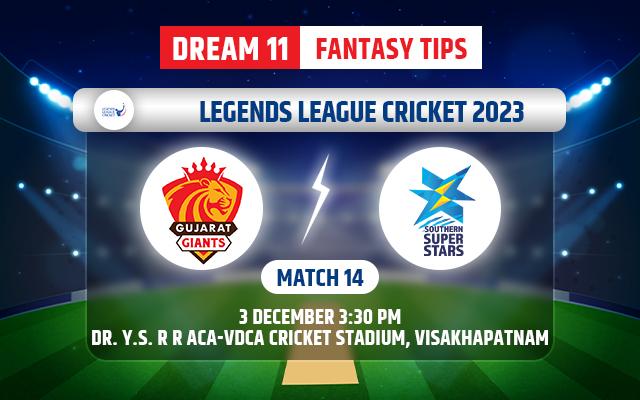 Gujarat Giants vs Southern Super Stars Dream11 Team Today
