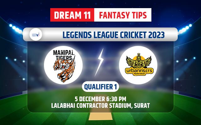Manipal Tigers vs Urbanrisers Hyderabad Dream11 Team Today