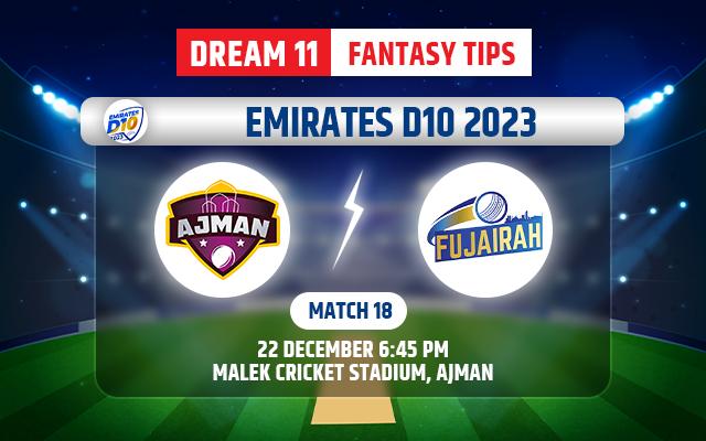 Ajman vs Fujairah Dream11 Team Today