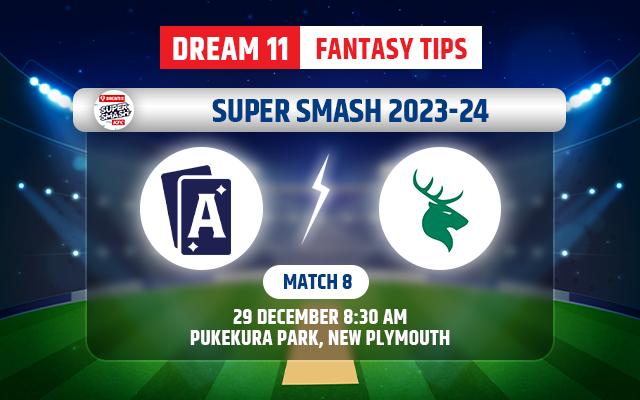 Central Stags vs Auckland Aces Dream11 Team Today