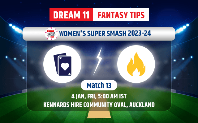 Auckland Hearts Women vs Wellington Blaze Women Dream11 Team Today