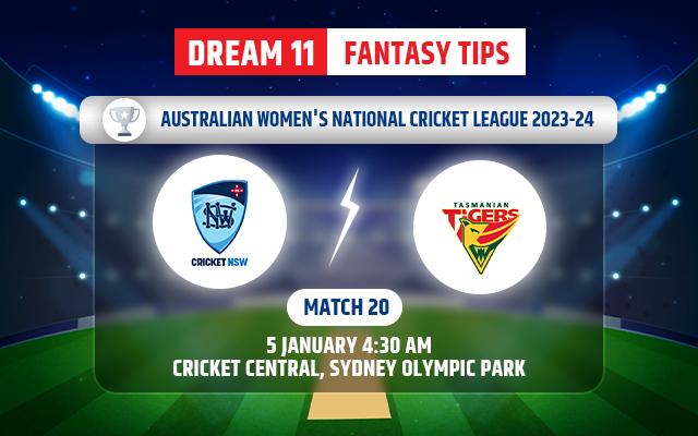 New South Wales Breakers Women vs Tasmania Women Dream11 Team Today
