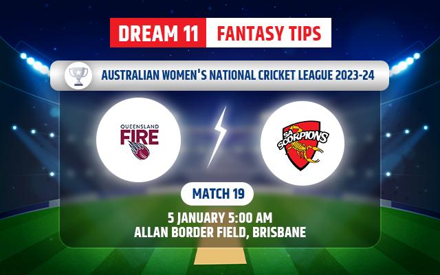 Queensland Fire Women vs South Australia Women Dream11 Team Today