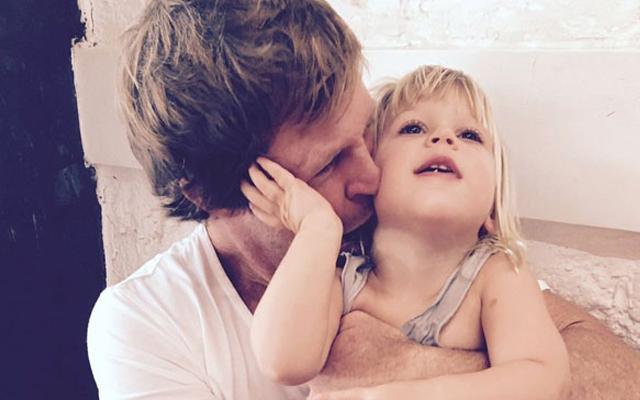Jonty Rhodes with daughter India