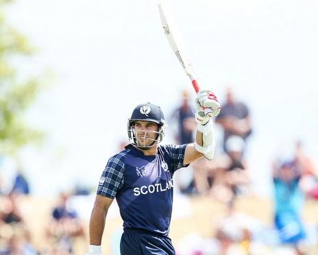 The one Test nation and the 3 associate members each have a century in the World Cup with Kyle Coetzer scoring 156 for Scotland who have played World Cup in 1999 and 2015. (Photo Source:ICC)