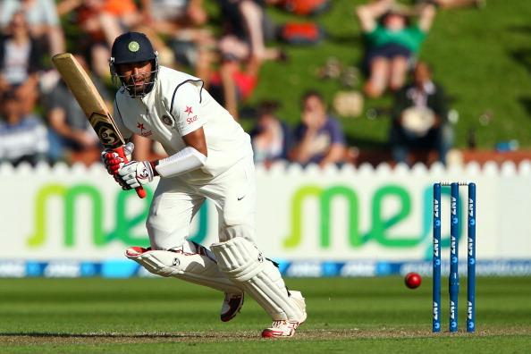 Cheteshwar Pujara scores a fifty on his Yorkshire debut