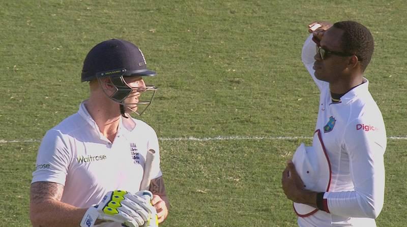 Watch: Marlon Samuels salutes Ben Stokes, to give the best sendoff