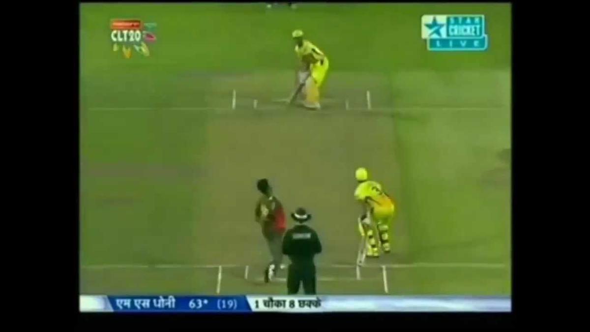 MS Dhoni smashed the fastest fifty in CLT20
