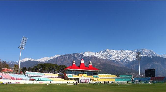 Dharamsala Cricket Ground.