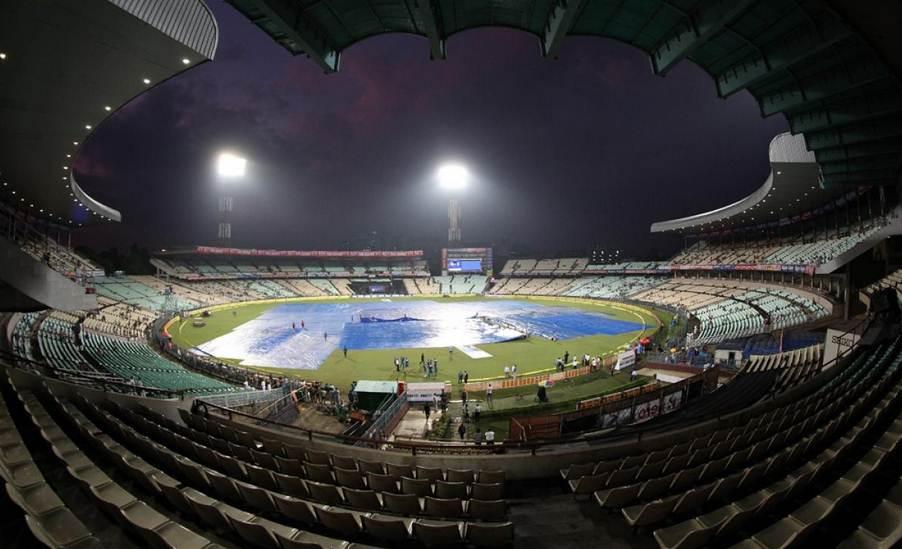 Eden Gardens Kolkata Stadium Rain