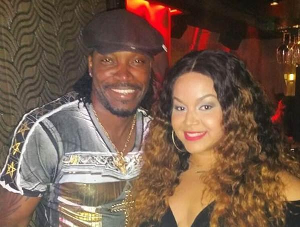 Chris Gayle with his partner (Photo Source: Instagram)