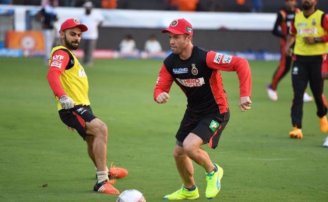 Virat Kohli and AB de Villiers IPL 9