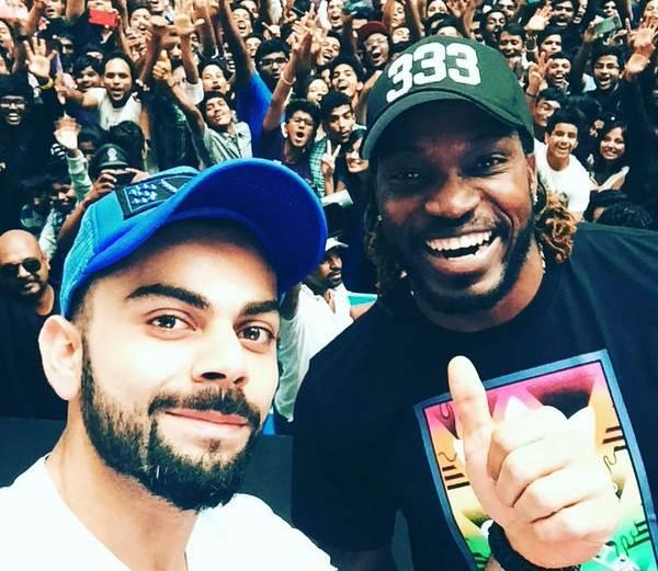 Gayle was an integral part of the Kohli’s boys for quite a few seasons.