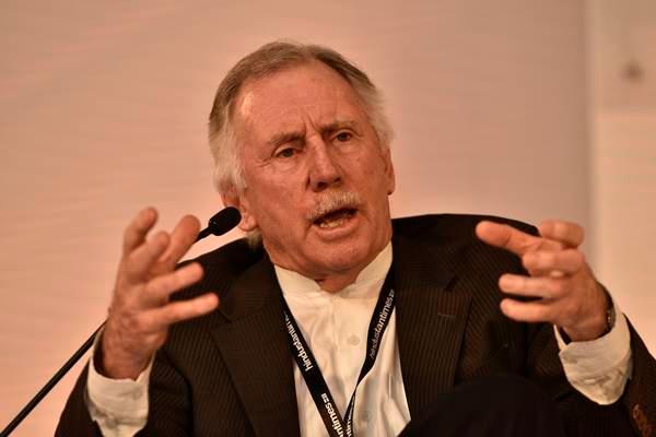 NEW DELHI, INDIA - DECEMBER 5: (Editor's Note: This is an exclusive shoot of Hindustan Times) Former Australian Cricket Captain Ian Chappell during a session on 'Can BCCI Be Professionalized?' at Hindustan Times Leadership Summit on December 5, 2015 in New Delhi, India. (Photo by Gurinder Osan/Hindustan Times via Getty Images)