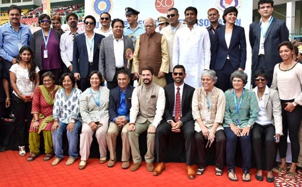 Former Indian skippers felicitated