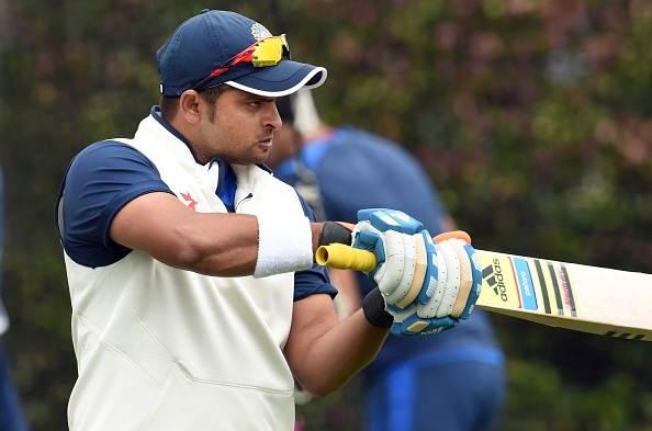Suresh Raina. (Photo by WILLIAM WEST/AFP/Getty Images)