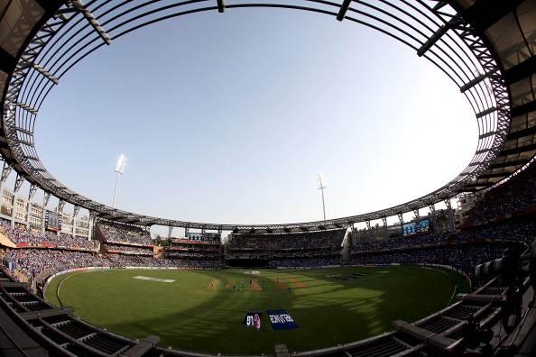 Wankhede stadium Mumbai Test