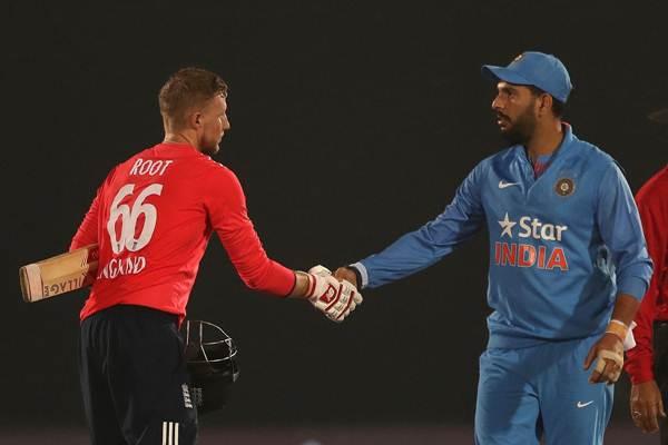 Joe Root and Yuvraj Singh India v England