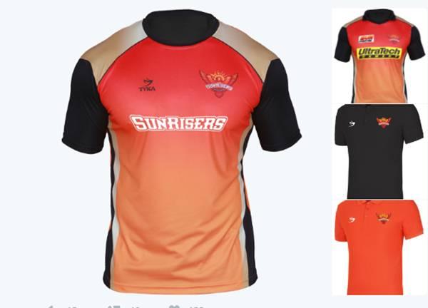 Sunrisers Hyderabad jersey