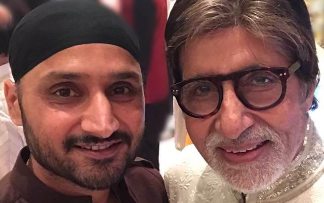 Abhishek Bachchan and Harbhajan Singh