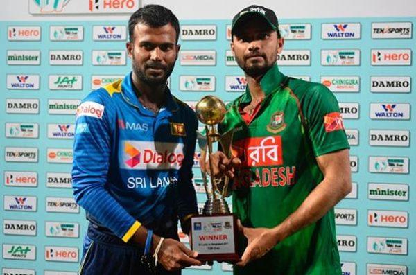 Bangladesh managed to draw all 3 series against Sri Lanka by 1-1 margins.
