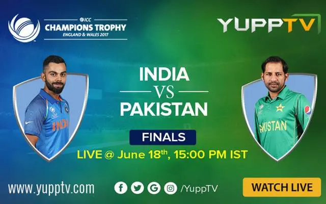The Final match between India and Pakistan will start at 3:00 PM IST, 18th June 2017 Sunday.