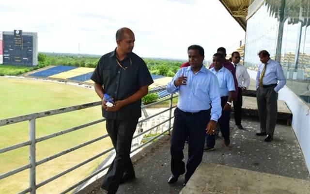 Mahinda Rajapaksa International Cricket Stadium (MRICS) in Sooriyawewa