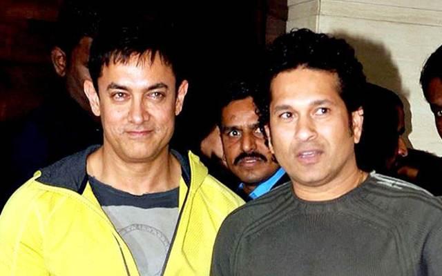 Sachin Tendulkar and Aamir Khan