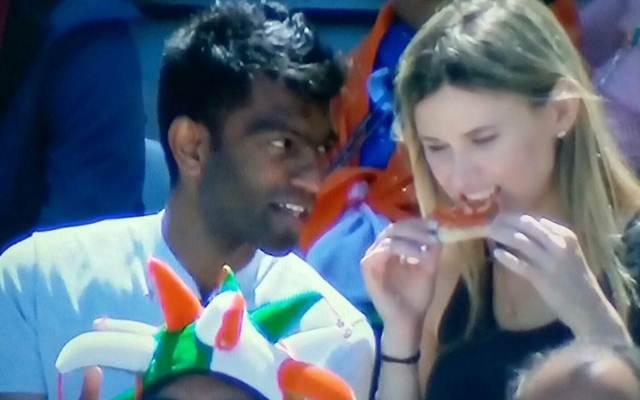 India v South Africa couple