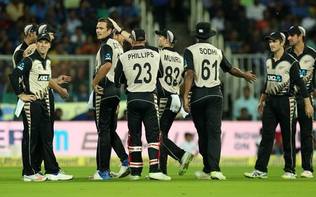 New Zealand team v India | CricTracker.com