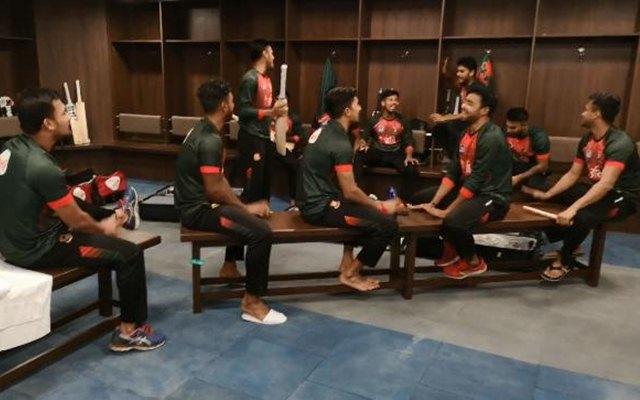 Bangladesh players dressing room
