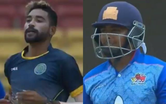 Mohammed Siraj and Prithvi Shaw