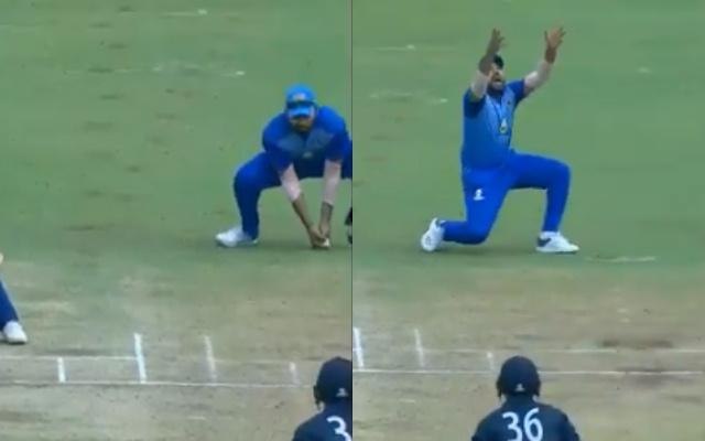 Rohit Sharma's catch