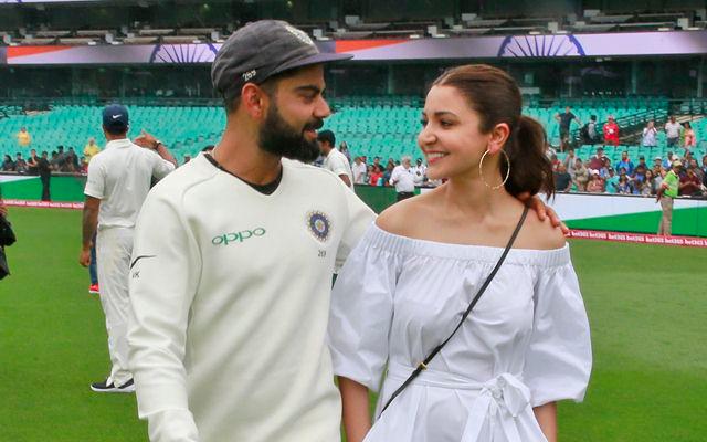 Indian Cricket Captain Virat Kohli and his wife Anushka Sharma