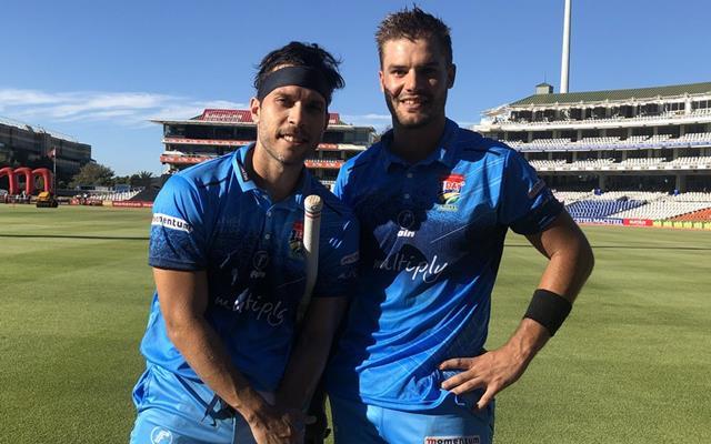Titans pair of Aiden Markram and Farhaan Behardien added 272 runs for the 6th wicket against Cape Cobras.