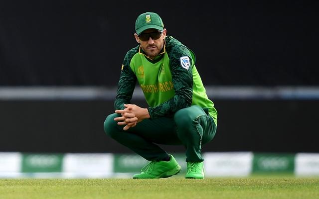 Faf du Plessis, who was not picked by SA in T20 WC despite a great IPL season, said he saw the snub coming.