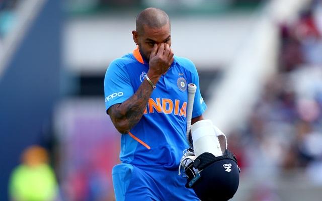 Who will replace Dhawan if he is ruled out?