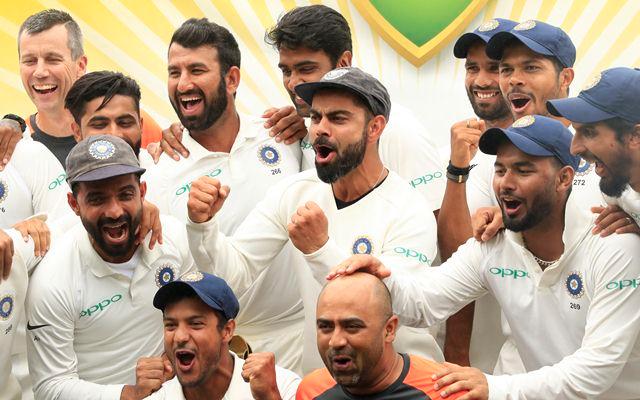 India are currently the top-ranked team in Test cricket.