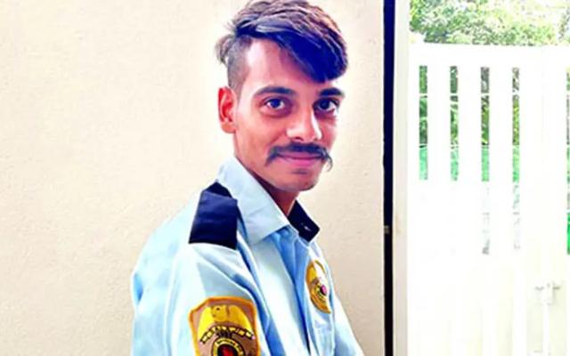 Indian security guard
