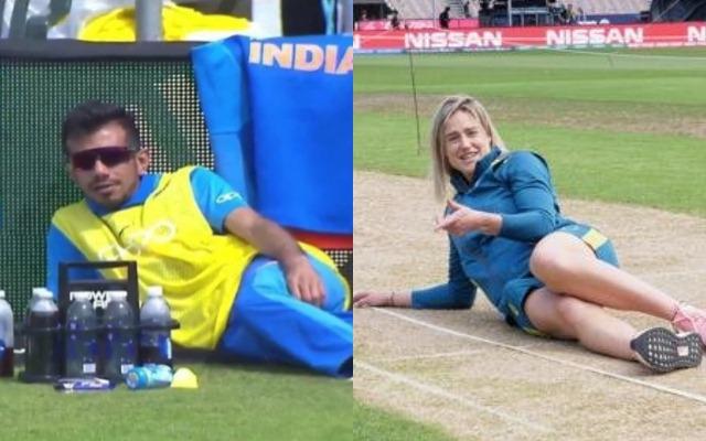 Yuzvendra Chahal and Ellyse Perry