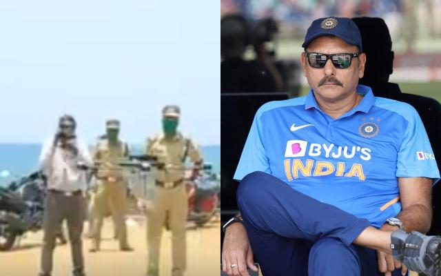 Kerala Police and Ravi Shastri